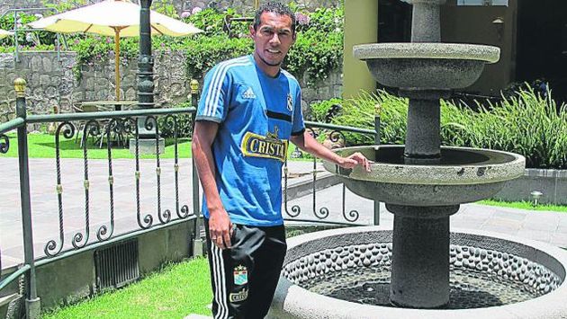 Lobatón cumple su novena temporada con la camiseta celeste. (Marith Aguilar/Depor)
