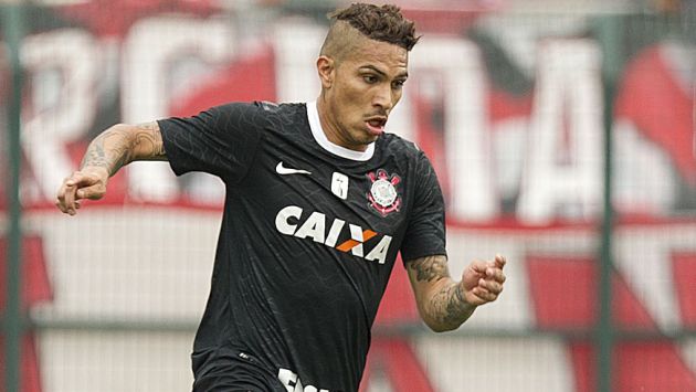 Espera celebrar. Guerrero quiere marcar ante Palmeiras. (Corinthians)