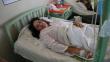 Joven heroína de Arequipa será atendida en el hospital Loayza