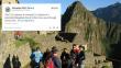 Estados Unidos pide a sus ciudadanos que no viajen a Cusco ni a Machu Picchu