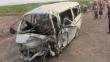 Lambayeque: Una bebé muerta y 16 heridos en accidente de carretera