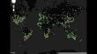 Mapa: Lugares donde cayeron meteoritos
