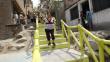 Construirán 31 pasajes-escaleras en San Juan de Lurigancho