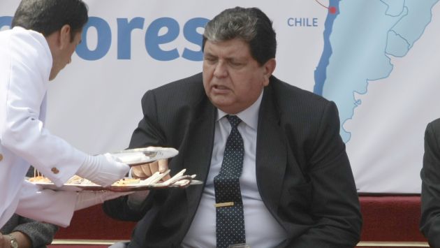 BUEN DIENTE. Apristas se fajan por su prominente líder. (Perú21)