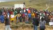 Ronderos de Santiago de Chuco bloquean los accesos a minera Barrick