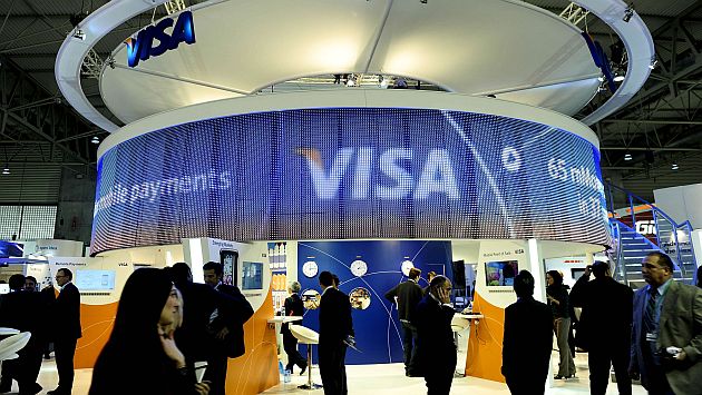El anuncio de Visa se realizó en Barcelona, España. (AFP)