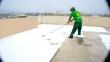 Callao: Pintan de blanco techos para mitigar efectos del cambio climático