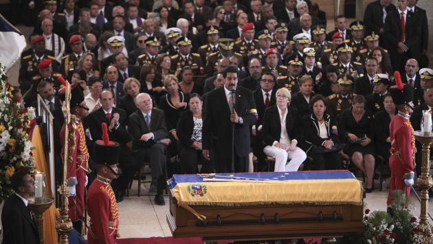 Con la presencia de la mayoría de presidentes de la región, Chávez recibió el último adiós con todos los honores. (