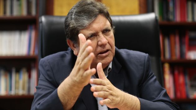 LO PIDEN. Contrato irregular con Global CST podría salpicar al expresidente Alan García. (David Vexelman)