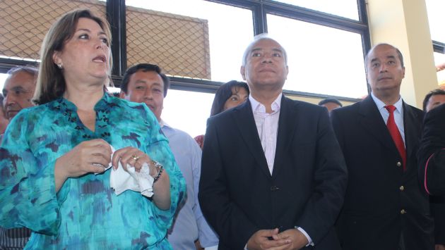 En enero, la ministra viajó hasta Trujillo para inaugurar los bloqueadores. No estaban instalados. (USI)