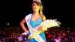 Angie Jibaja se coronó como reina del Festival de San Javier en Chile