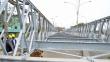Posponen instalación de puente provisional en Av. Universitaria