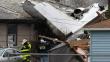 EEUU: Dos muertos por caída de un jet privado sobre una casa