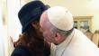 Cristina Fernández a Francisco: “¿Puedo tocarlo? Nunca me besó un papa”