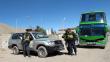 Cinco pasajeros heridos deja asalto a bus interprovincial en vía Arequipa-Puno