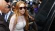 Lindsay Lohan se va de fiesta tras salvarse de la cárcel