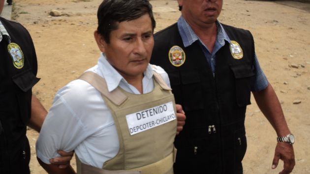Tras ser detenido, el sujeto fue llevado a Chiclayo. (Juan Mendoza)