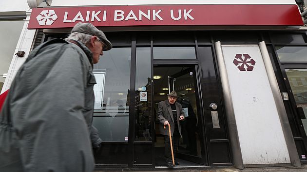 Laiki, el mayor banco de Chipre, será liquidado por las autoridades de Nicosia. (AP)