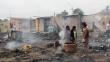 Ventanilla: Incendio afectó cuatro viviendas de un asentamiento humano