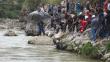 Vehículo cae al río Mantaro y desaparecen sus cuatro ocupantes