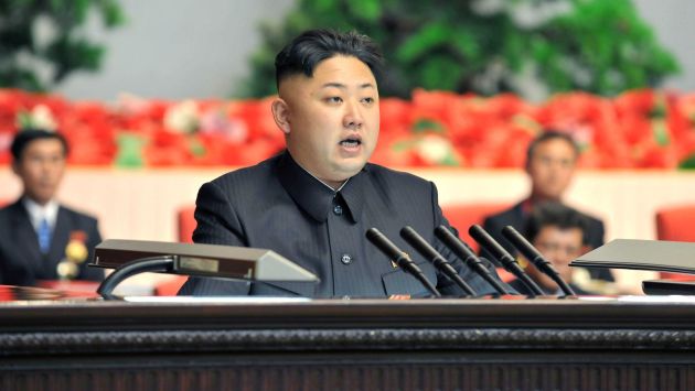 A LA TRIBUNA. Líder norcoreano habló en asamblea de su partido. (Reuters)
