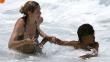 Heidi Klum salvó a su hijo de morir ahogado