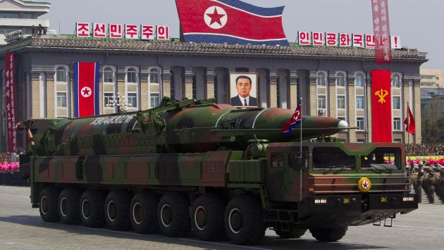 MISIL A LA VISTA. Los movimientos norcoreanos indican que lanzamiento se dará de todas formas. (AP)