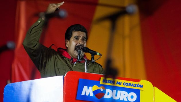 OTRA MÁS. Hace una semana, Maduro había dicho que Chávez se le apareció en forma de “pajarito”. (AFP)