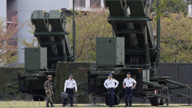 EN ALERTA. Japón desplegó misiles Patriot en Tokio para protegerse de eventual ataque norcoreano. (Reuters)