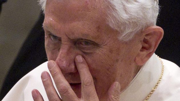 Papa Emérito está débil. (AFP)