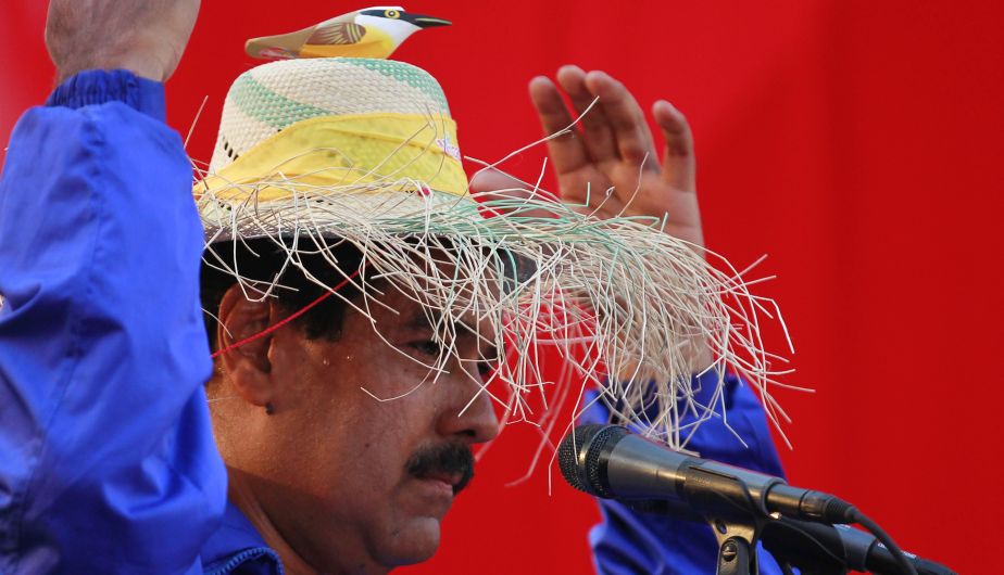 Los sombreros típicos se han convertido en animadores involuntarios de la campaña electoral venezolana. (Reuters)