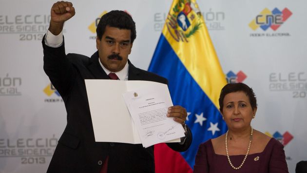 Pese a su triunfo, analistas consideran que Maduro es un caudillo improvisado y no duraría los seis años de gobierno. (EFE)