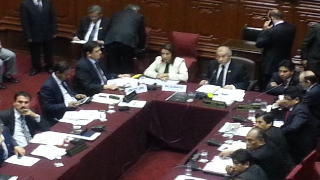 Comisión de Fiscalización debate cobertura de Nadine. (Carlos Castillo)