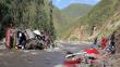 Suspenden ruta a la empresa Horna tras accidente en Otuzco