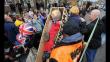 FOTOS: Goldthorpe 'celebra' el entierro de Margaret Thatcher
