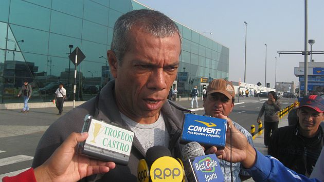 ‘Bam Bam’ declaró a su llegada a Lima. (Carlos Lara Porras)