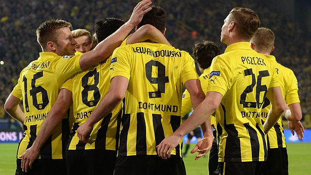 El Borussia Dortmund fue una aplanadora ante el Real Madrid. (AFP)