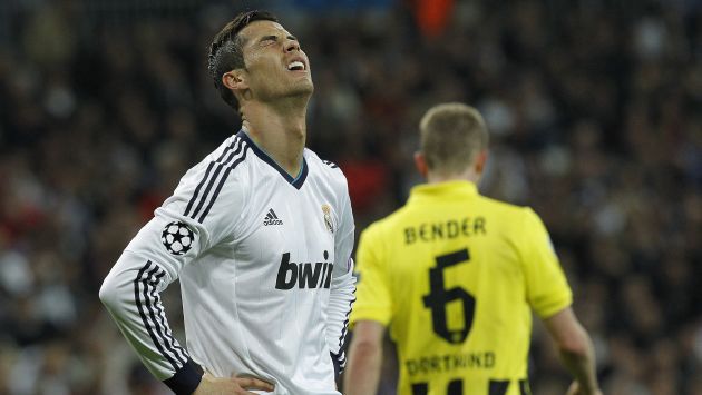 Cristiano Ronaldo no fue solución en ataque pese a sus esfuerzos. (EFE)