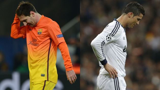 Messi y Ronaldo, la misma cara de una moneda. (Agencias)