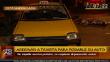 Cercado de Lima: Asesinan a taxista por resistirse a robo 