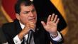 Rafael Correa: '¿Por qué vamos a retirar a un embajador que fue agredido?'