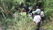 Huarochirí: Hallan dos muertos en auto que cayó al precipicio
