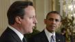 Obama y Cameron aumentan presión sobre Siria