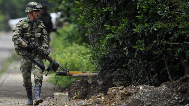 Policía colombiana mandó un comando de élite para investigar desaparición de turistas. (AFP)