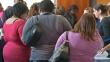 Perú: En 2012 se atendieron 435,610 casos de obesidad