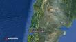 Sismo de 6.8 grados sacude las costas de Chile