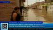 Chiclayo: Desborde de acequia inunda 100 casas