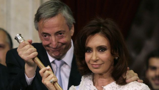 Los K. Néstor Kirchner y Cristina Fernández fueron un matrimonio hasta en el ejercicio del mando. (Reuters)