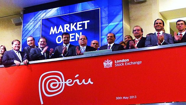 El Perú abrió la sesión de negociaciones de la Bolsa de Valores de Londres. (Andina)