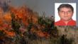 Arequipa: Bombero murió por infarto mientras atendía incendio forestal